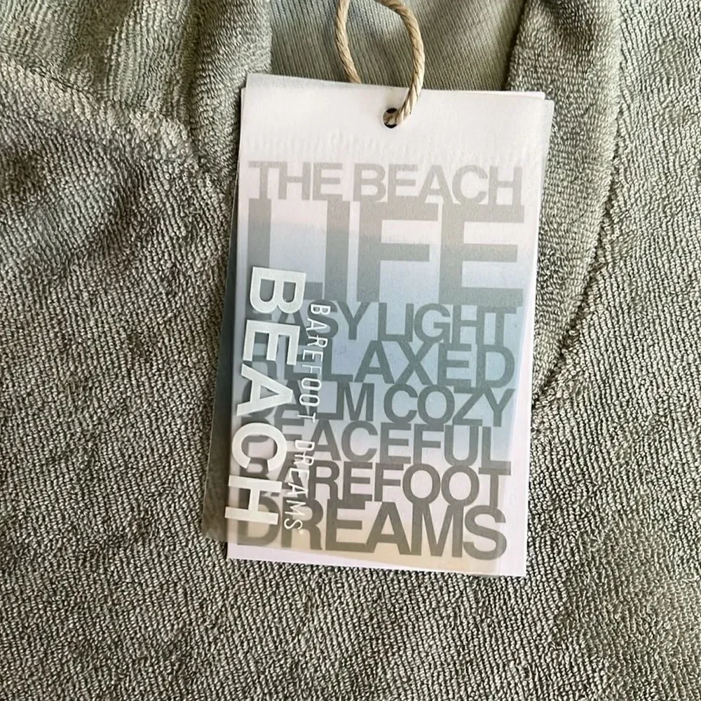 BAREFOOT DREAMS NWT TODDLER SIZE 4T/5T COZY TERRY BAJA